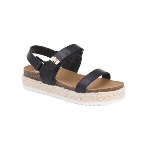 STEVE MADDEN Black Big Bren Sandals (Little Kid, Big Kid)